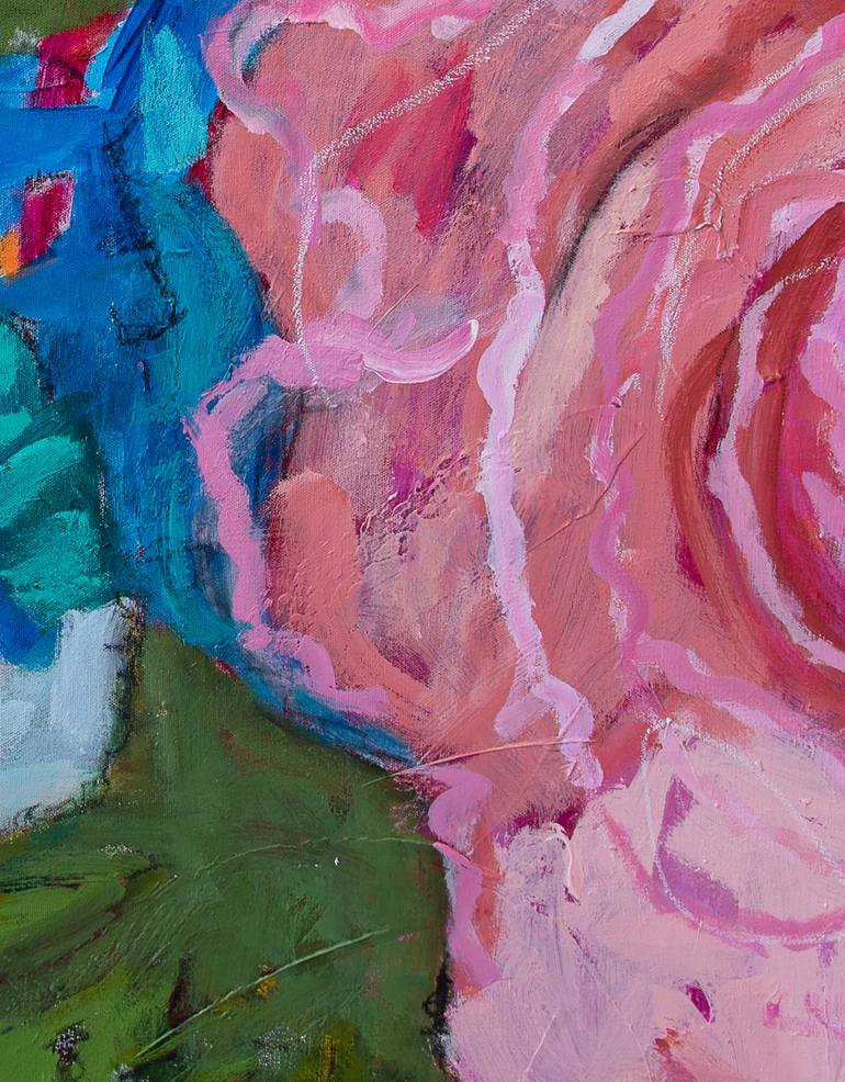 Original Abstract Expressionism Abstract Painting by Tara Verkuil