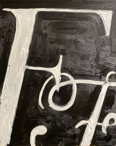 Print of Typography Paintings by Noé Badillo