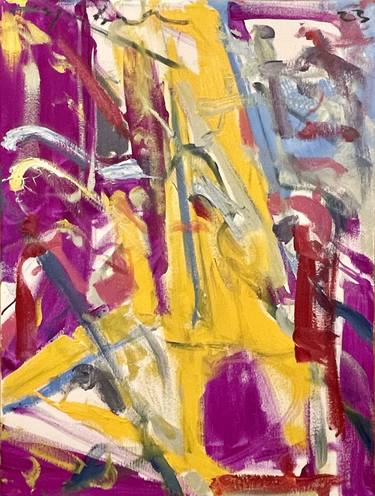Original Abstract Expressionism Abstract Paintings by Noé Badillo
