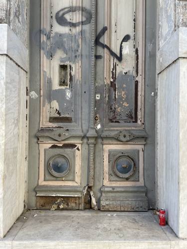 Door in Kypseli, Athens thumb