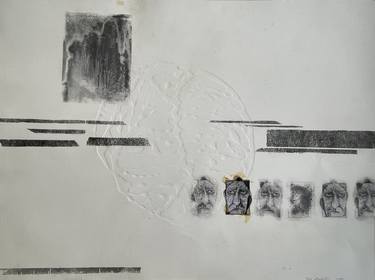 Print of Abstract Mortality Printmaking by Noé Badillo