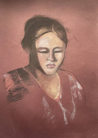 Print of Portraiture Women Drawings by Noé Badillo