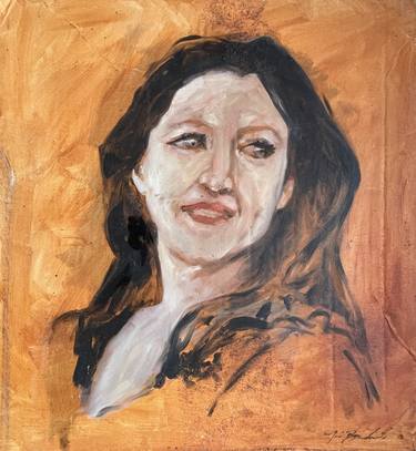 Original Portraiture Women Paintings by Noé Badillo