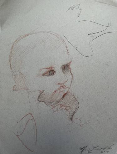 Study of the Artist's Son Theodore thumb