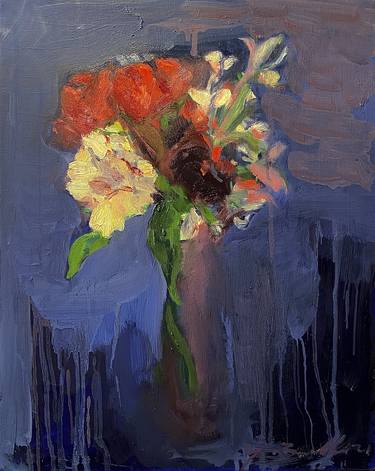 Original Impressionism Floral Paintings by Noé Badillo
