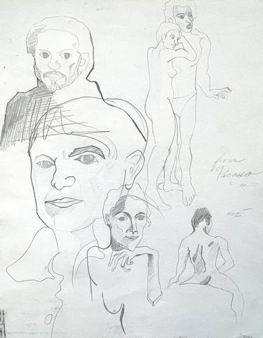 Original Classicism Pop Culture/Celebrity Drawings by Noé Badillo
