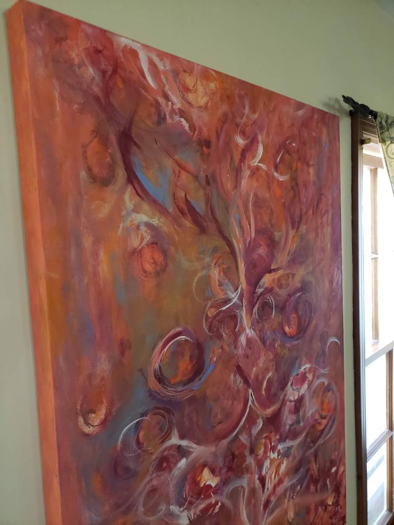 Original Impressionism Abstract Painting by Shannon Irwin