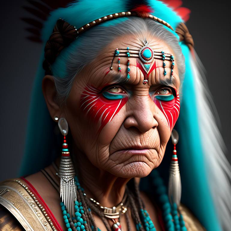 Original Conceptual People Digital by Nancy Smith