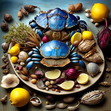 Print of Cuisine Digital by Nancy Smith