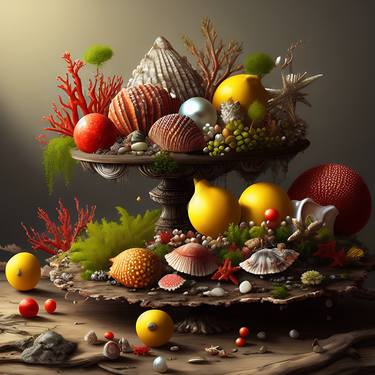 Print of Conceptual Cuisine Digital by Nancy Smith