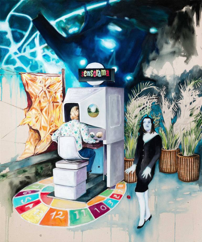 Print of Contemporary Science/Technology Paintings by Jeremie St-Pierre