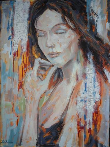 Original Women Paintings by daniele bianco