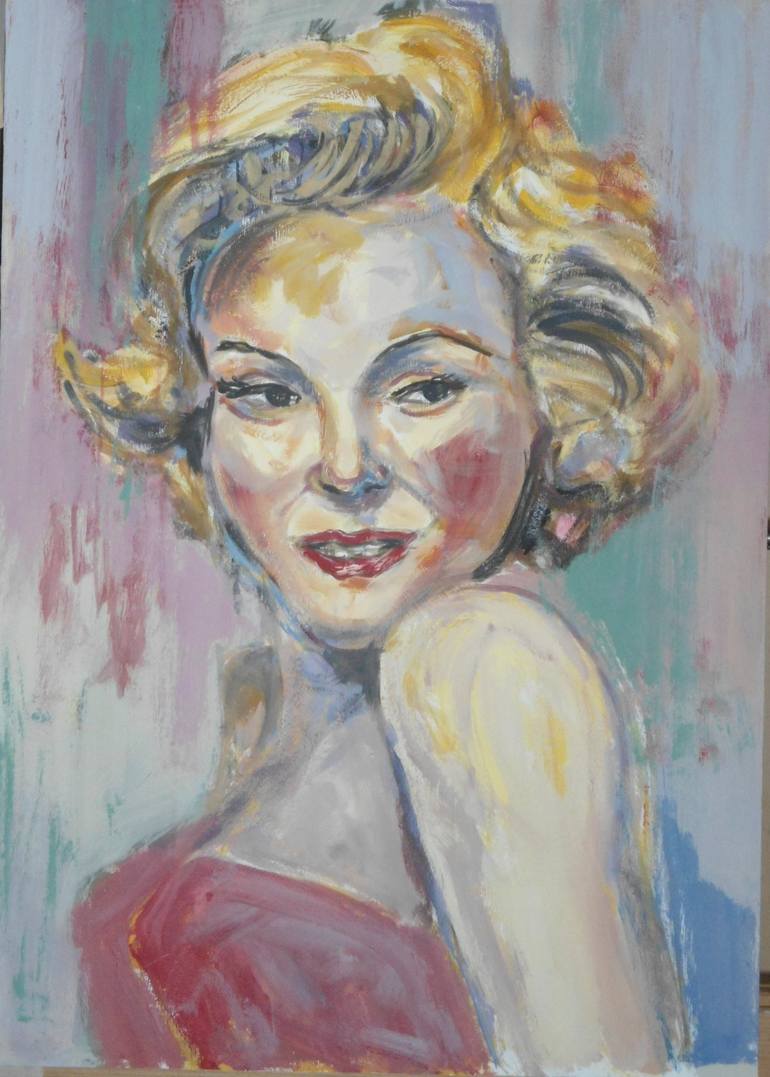 Original Figurative Portrait Painting by daniele bianco