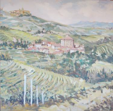 Original Figurative Landscape Painting by daniele bianco
