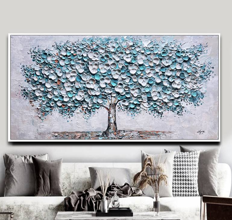 Original Abstract Nature Painting by Lana Guise