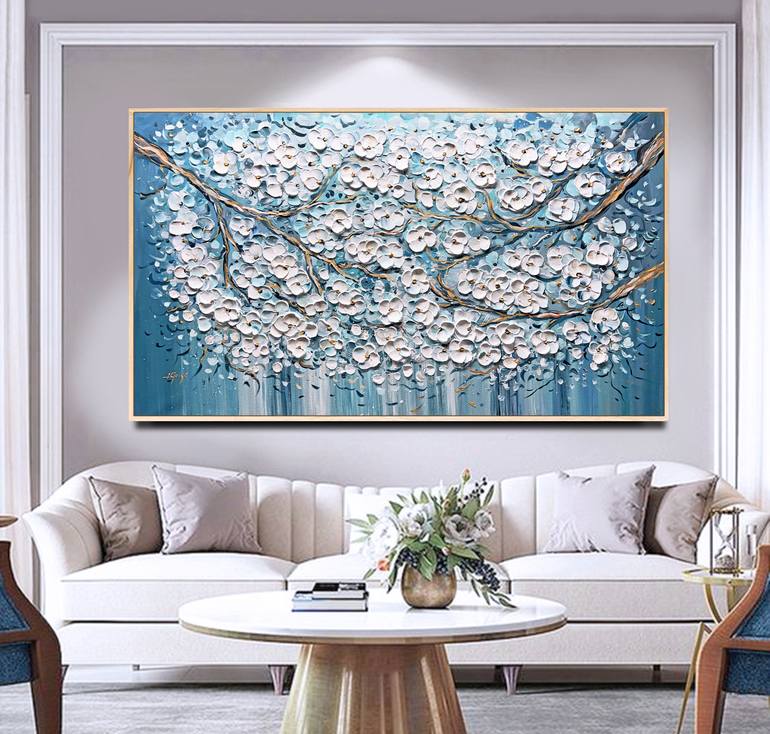 Original Abstract Nature Painting by Lana Guise