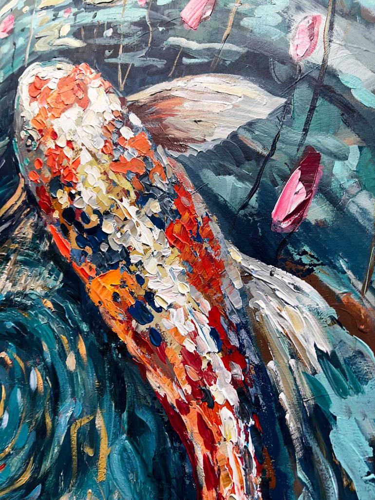 Original Abstract Nature Painting by Lana Guise