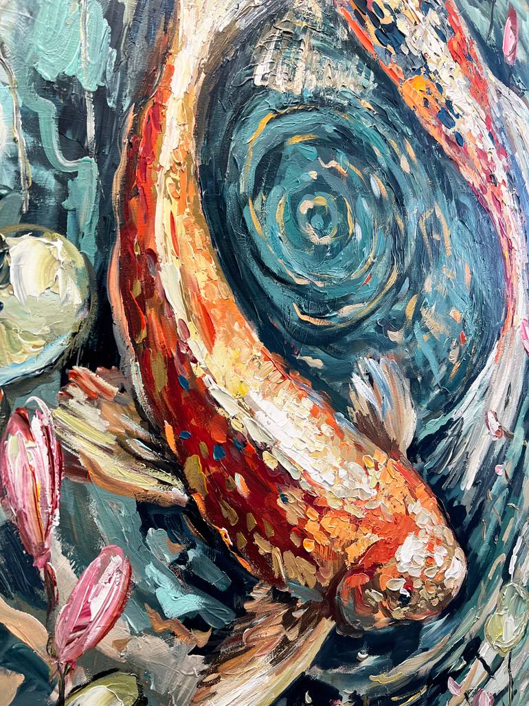 Original Abstract Nature Painting by Lana Guise