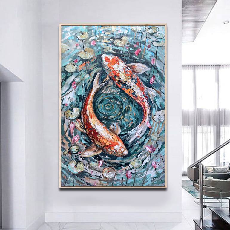 Original Abstract Nature Painting by Lana Guise
