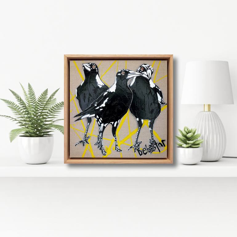 Original Animal Painting by DEBORAH LANG