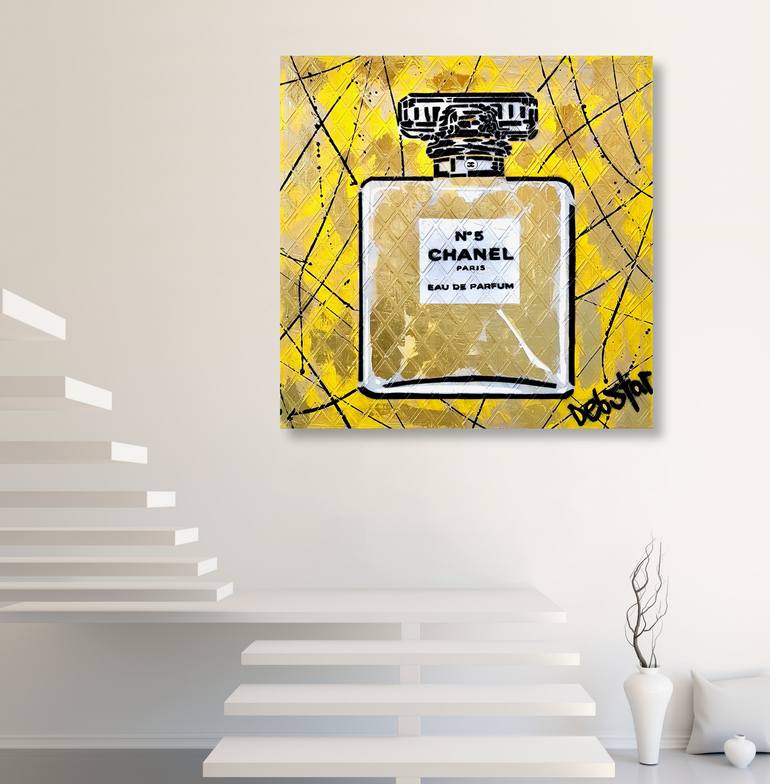 Original Abstract Pop Culture/Celebrity Painting by Deborah Lang