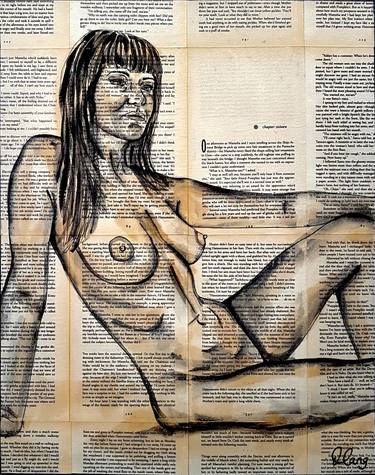 Original Modern Nude Paintings by DEBORAH LANG