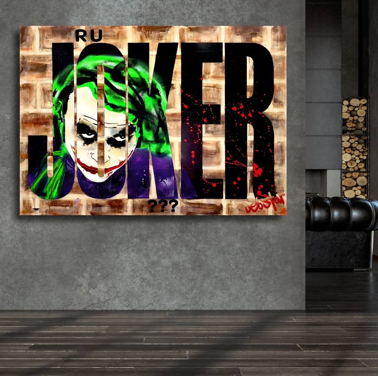 Original Abstract People Painting by Deborah Lang