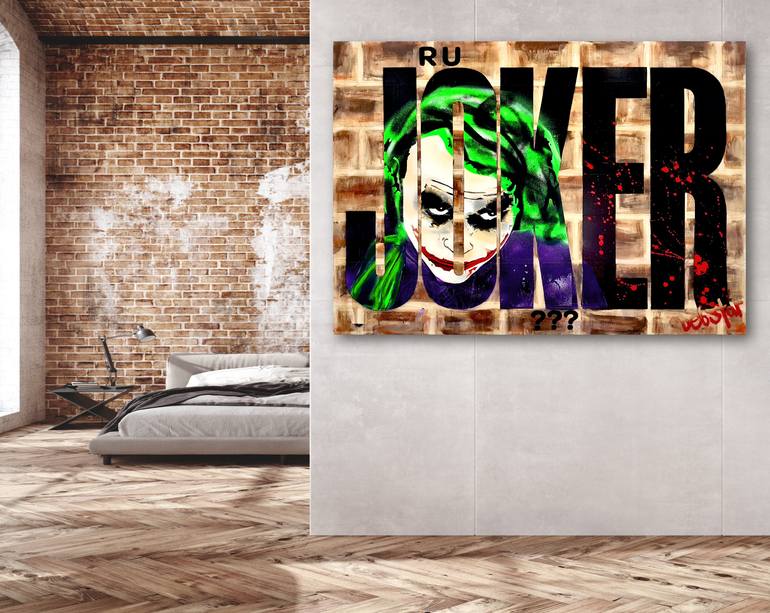 Original Abstract People Painting by Deborah Lang