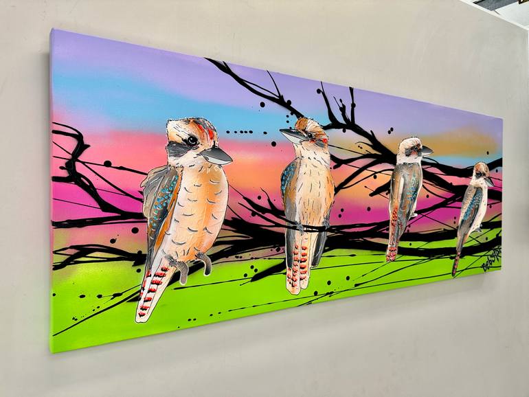 Original Modern Animal Painting by Deborah Lang
