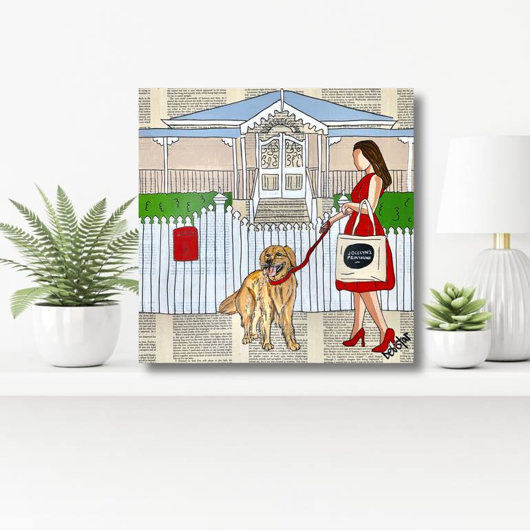 Original Illustration Animal Painting by Deborah Lang