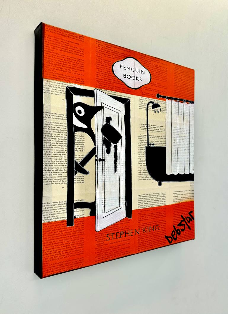 Original Black & White Pop Culture/Celebrity Painting by Deborah Lang