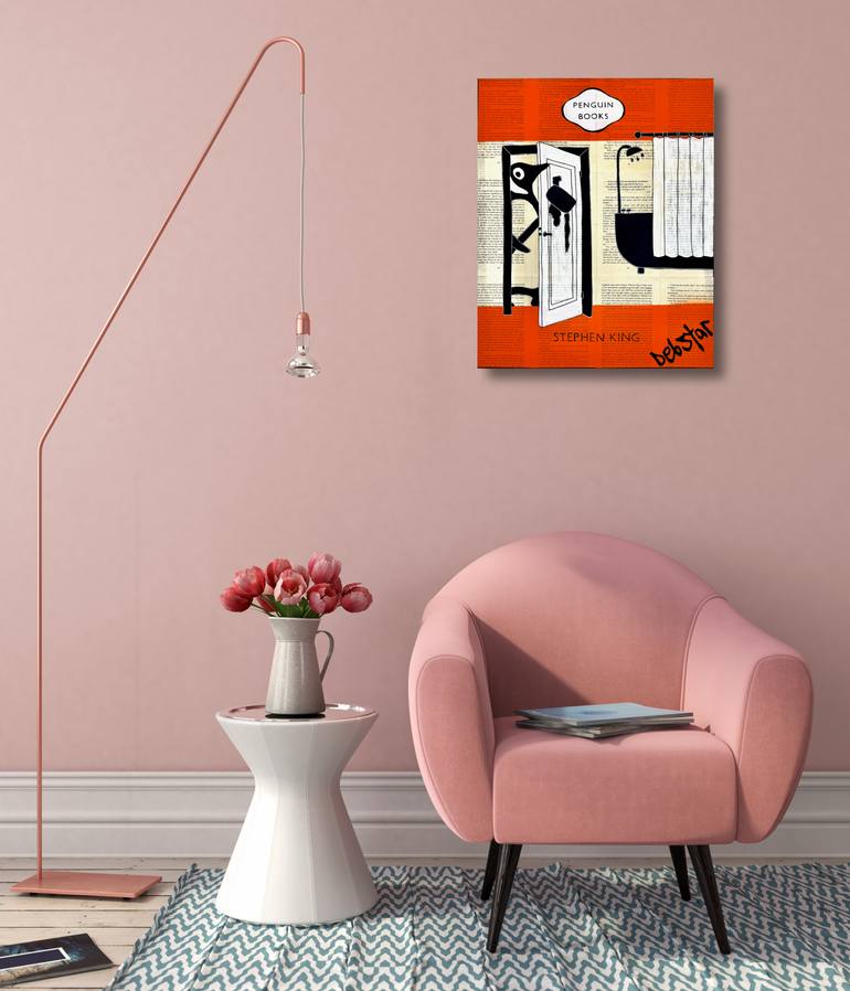Original Black & White Pop Culture/Celebrity Painting by Deborah Lang