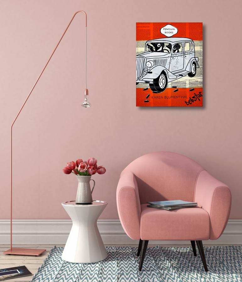 Original Black & White Pop Culture/Celebrity Painting by Deborah Lang