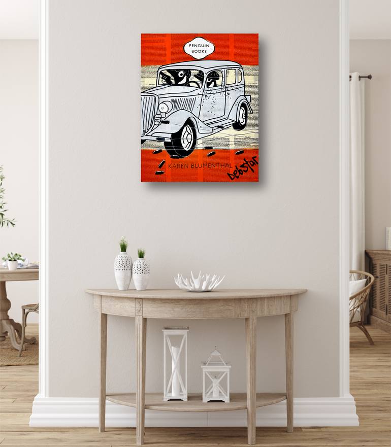 Original Black & White Pop Culture/Celebrity Painting by Deborah Lang