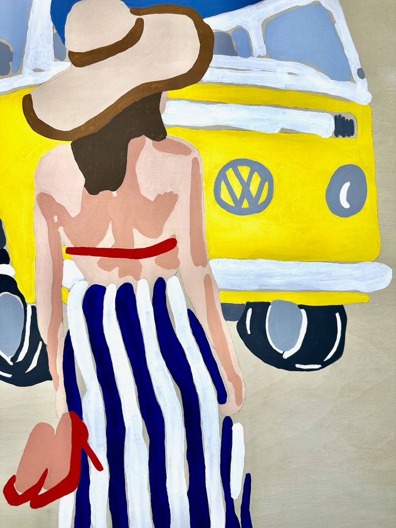 Original Contemporary Women Painting by Deborah Lang