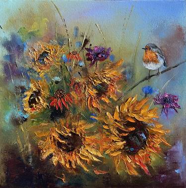 Original Impressionism Nature Paintings by Anna Blasinska