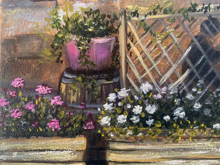 Original Contemporary Architecture Painting by Iryna Slonevska