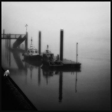 King's Lynn Mooring Freezing Fog Open Edition Prints For Sale thumb