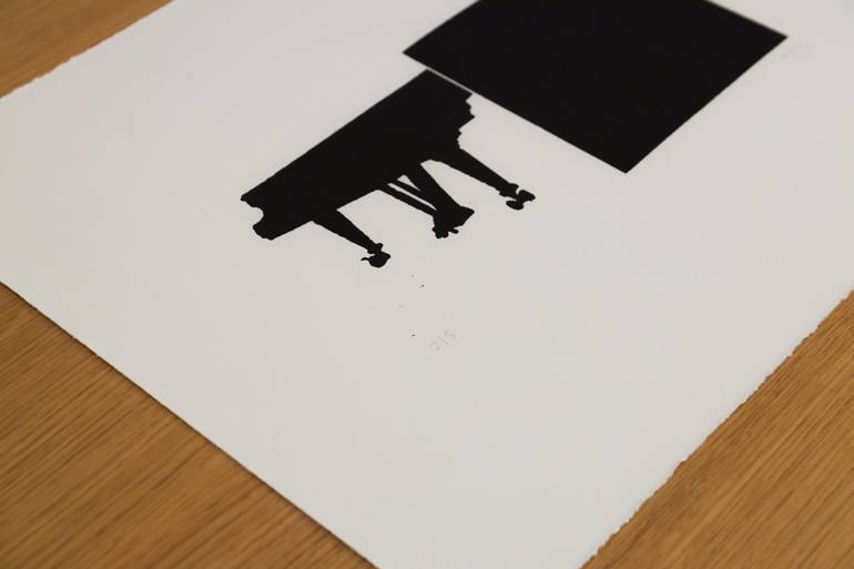 Original Minimalism Music Printmaking by Filippos Georgios Tsintavis