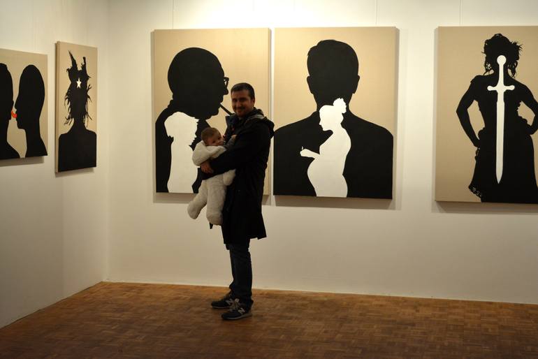 Original Other Men Painting by Rolando Duartes
