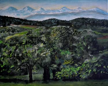 Print of Impressionism Landscape Paintings by Rolando Duartes