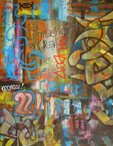 Original Graffiti Paintings by Rolando Duartes