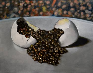 Print of Surrealism Food Paintings by Rolando Duartes