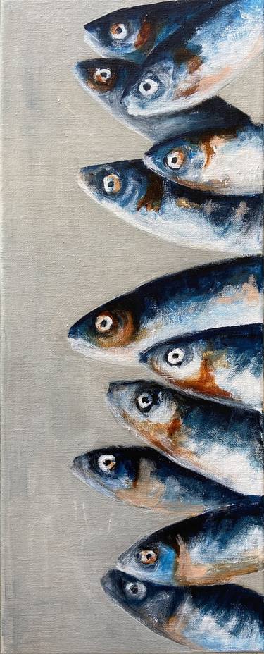 Serie Sardines - sardines en fila thumb