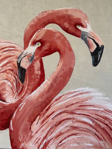 Original Abstract Animal Paintings by ileana Ostropolsky