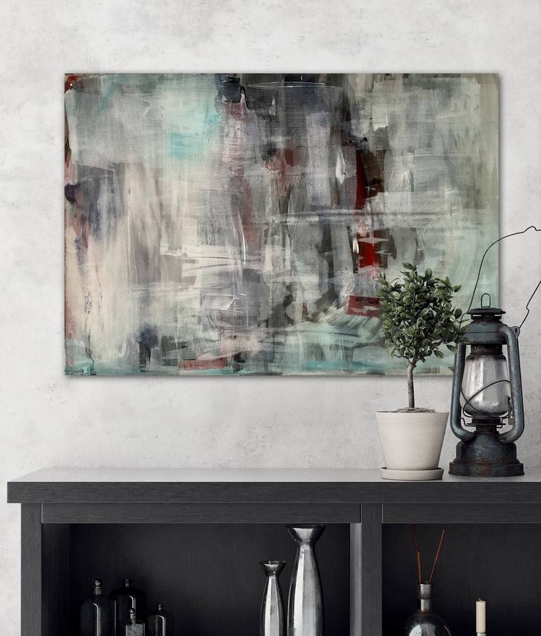 Original Abstract Painting by Karolina Borovinskich