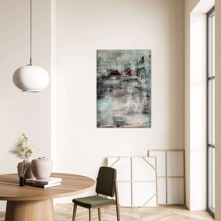 Original Abstract Painting by Karolina Borovinskich