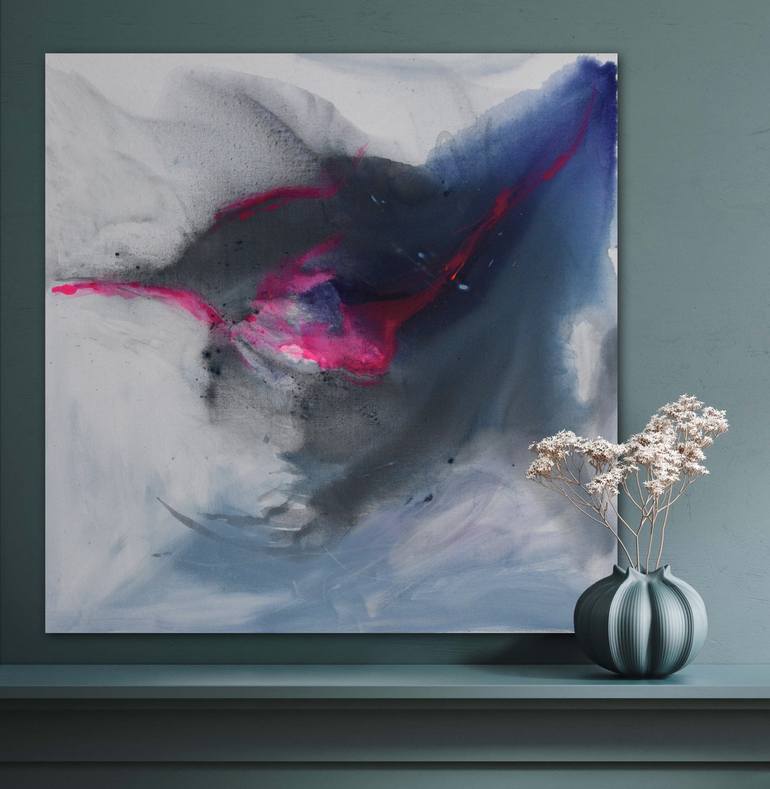 Original Abstract Painting by Karolina Borovinskich