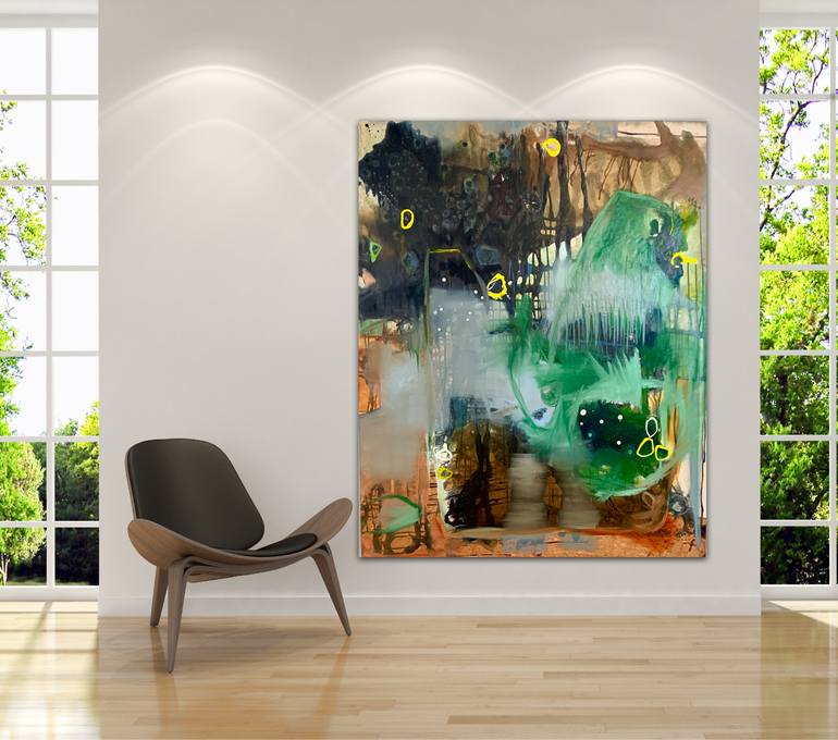 Original Contemporary Abstract Painting by Nicola Barth
