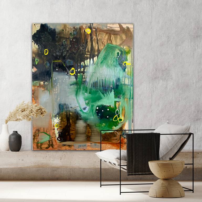 Original Contemporary Abstract Painting by Nicola Barth